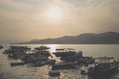 6 Ocak 2024, Hong Kong 'da bir Peng Chau adası..