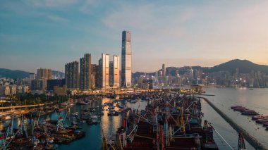 25 Aralık 2023 Harbor ve Ocean View ile City Skyline