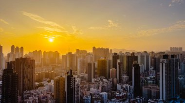 Jan 7 2024 Sham Shui Po en yoğun Hong Kong 'lardan biridir.