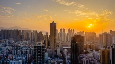 Jan 7 2024 Sham Shui Po en yoğun Hong Kong 'lardan biridir.
