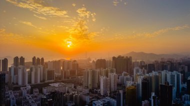 Jan 7 2024 Sham Shui Po en yoğun Hong Kong 'lardan biridir.