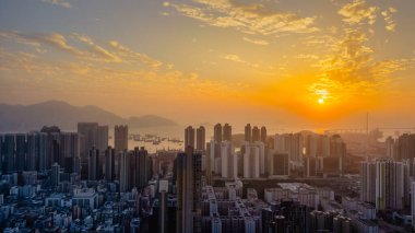 Jan 7 2024 Sham Shui Po, Hong Kong 'un Kowloon bölgesinin bir bölgesidir.