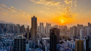 Jan 7 2024 Sham Shui Po en yoğun Hong Kong 'lardan biridir.