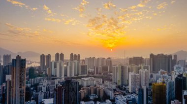 Jan 7 2024 Sham Shui Po en yoğun Hong Kong 'lardan biridir.