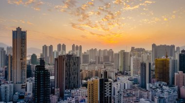 Jan 7 2024 Sham Shui Po, Hong Kong 'un Kowloon bölgesinin bir bölgesidir.