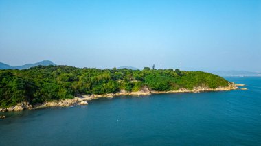 6 Ocak 2024 Peng Chau Adası Güzel Sahnesi, Hong Kong