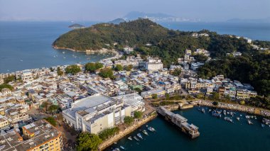 6 Ocak 2024 Hong Kong 'daki Peng Chau adasında.