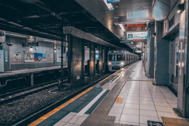 Metro Treni ve Raylı Tren İstasyonu 28 Kasım 2023