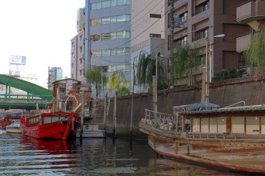 27 Kasım 2023 Asakusabashi, Kandagawa Nehri, Japonya