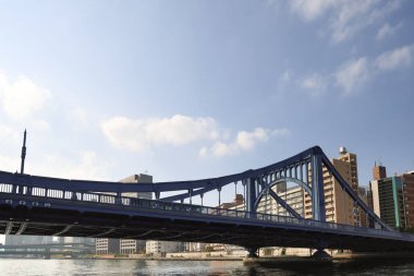 27 Kasım 2023 Kiyosu bashi Köprüsü Sumida Gawa Nehri yakınında..