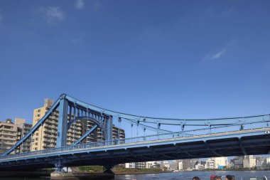 27 Kasım 2023 Kiyosu bashi Köprüsü Sumida Gawa Nehri yakınında..