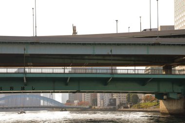 27 Kasım 2023 Sumidagawa-Ohashi Köprüsü manzarası