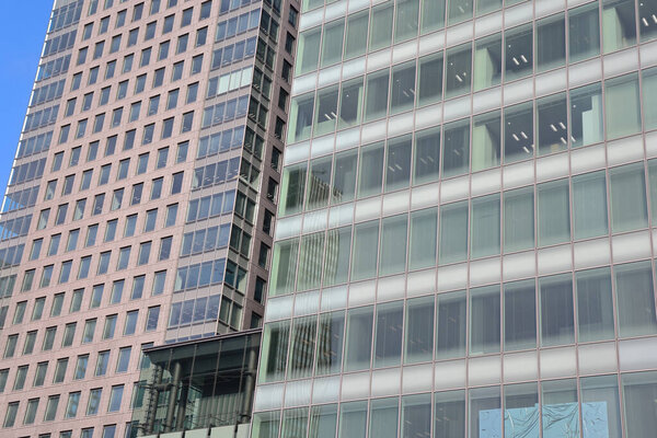 Office Building with Skyline in Metropolitan Area Nov 27 2023