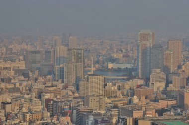 27 Kasım 2023 'te Iconic Skyline ve gökdelenli şehir manzarası