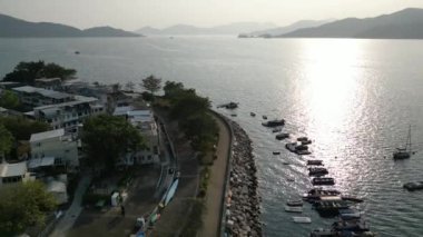 Peng Chau Adası, Hong Kong 6 Ocak 2024