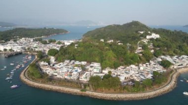 Peng Chau Adası, Hong Kong 6 Ocak 2024