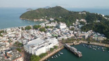 Peng Chau Adası, Hong Kong 6 Ocak 2024