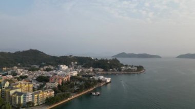 Peng Chau Adası, Hong Kong 6 Ocak 2024