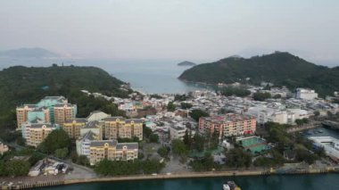 Peng Chau Adası, Hong Kong 6 Ocak 2024