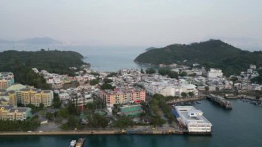 Peng Chau Feribot iskelesi 6 Ocak 2024