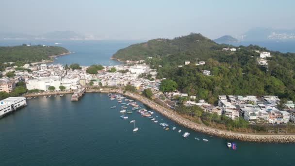 香港坪洲岛2024年1月6日 — 图库视频影像