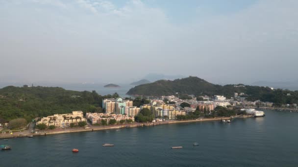 Νήσος Πενγκ Τσάου Χονγκ Κονγκ Ιανουαρίου 2024 — Αρχείο Βίντεο