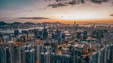 14 Ocak 2021 Kowloon Şehri Gece, Kowloon Tepesi