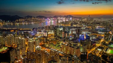 14 Ocak 2021 Kowloon Şehri Gece, Kowloon Tepesi