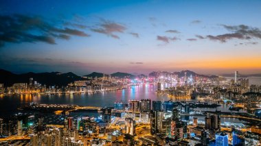 14 Ocak 2021 Kowloon Şehri Gece, Kowloon Tepesi