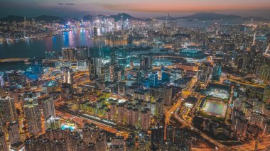 14 Ocak 2021 Kowloon Şehri Gece, Kowloon Tepesi