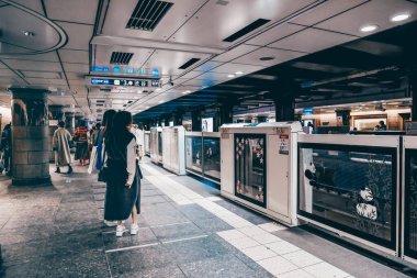 Ueno 30 Kasım 2023 'te bir metro istasyonu.