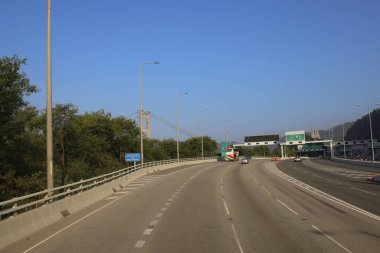 25 Kasım 2023 'te Hong Kong Havaalanı Otoyolu' na.