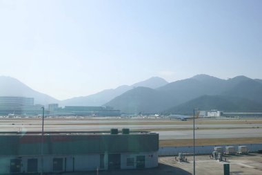 Chek Kap Kok, Hong Kong 'daki ana havaalanı. 25 Kasım 2023