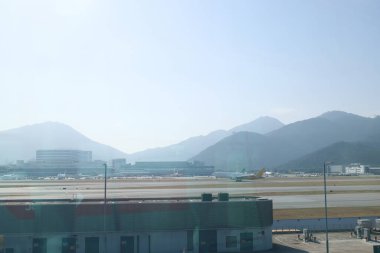 Chek Kap Kok, Hong Kong 'daki ana havaalanı. 25 Kasım 2023