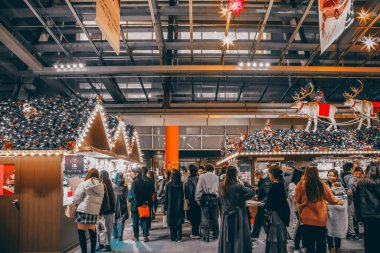 Tokyo 'nun alacakaranlıktaki ufuk açısı, Japonya 25 Kasım 2023