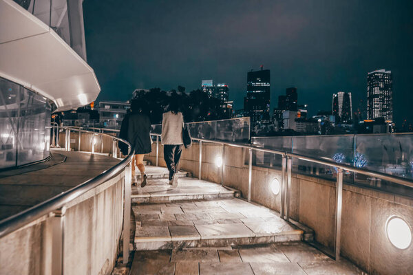 the landscape of the Roppongi hill, japan Nov 25 2023