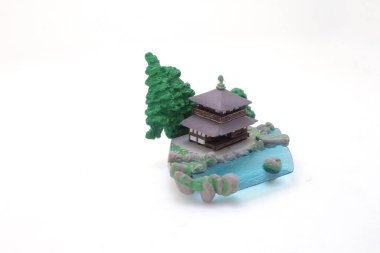 Gümüş Köşk 'ün kalesi gibi. Japonca