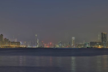 Alacakaranlık manzarası Işık Şehri Senfonisi 28 Mart 2015