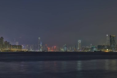 Alacakaranlık manzarası Işık Şehri Senfonisi 28 Mart 2015