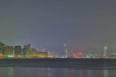 Alacakaranlık manzarası Işık Şehri Senfonisi 28 Mart 2015