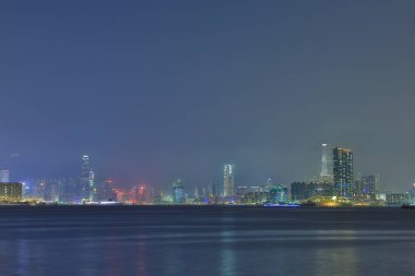 Alacakaranlık manzarası Işık Şehri Senfonisi 28 Mart 2015