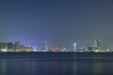 Alacakaranlık manzarası Işık Şehri Senfonisi 28 Mart 2015