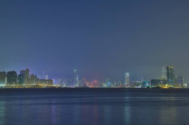 Alacakaranlık manzarası Işık Şehri Senfonisi 28 Mart 2015