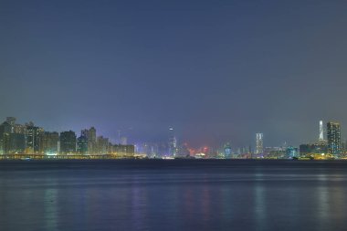 Alacakaranlık manzarası Işık Şehri Senfonisi 28 Mart 2015