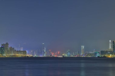 Alacakaranlık manzarası Işık Şehri Senfonisi 28 Mart 2015