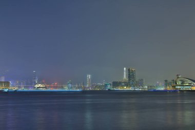 Alacakaranlık manzarası Işık Şehri Senfonisi 28 Mart 2015