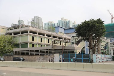 Cheung Sha Wan Abattoir, Hong Kong 22 Mart 2015