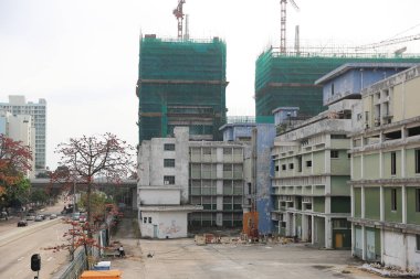 Cheung Sha Wan Abattoir, Hong Kong 'da 22 Mart 2015