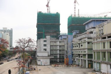 Cheung Sha Wan Abattoir, Hong Kong 'da 22 Mart 2015