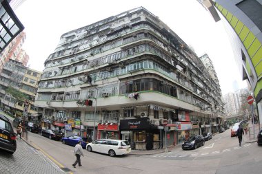 Tai Kock Tsui, Mong kok, Hong Kong 7 Mart 2015